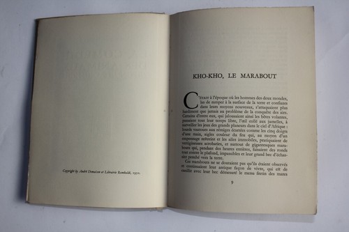 Livre La comédie des Animaux André Demaison remise 1950 Paul Jouve (45765)