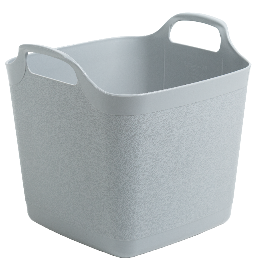 Wham Flexible Square Home Garden Storage Tub Trug Bucket with Handle