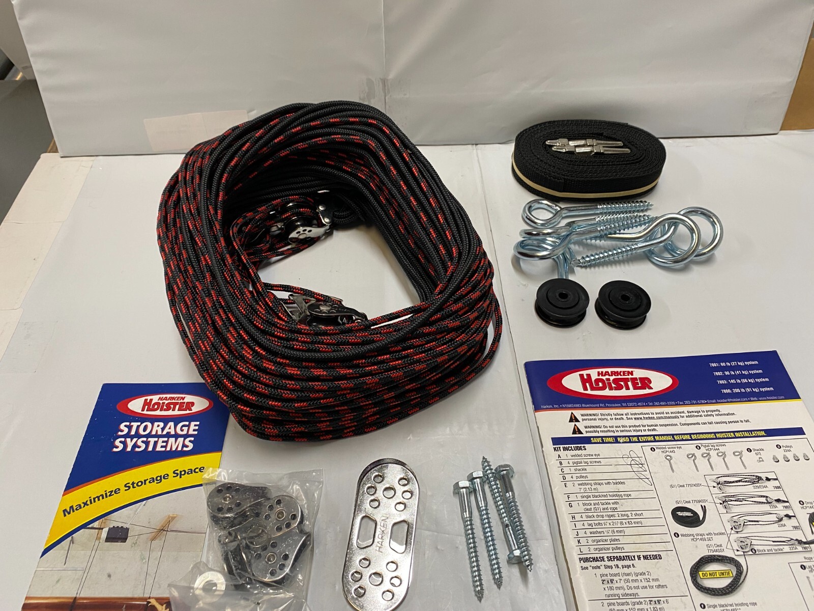 HARKEN Truck Cap Overhead Garage Storage Hoist eBay