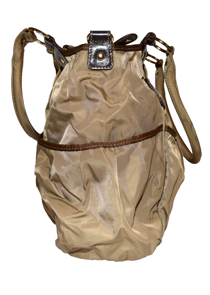 Storksak London Olivia Marrón Nylon 10 Bolsas 3 Bolsillos con Cremallera Bolso de Hombro Pañales Foto 3 de 4