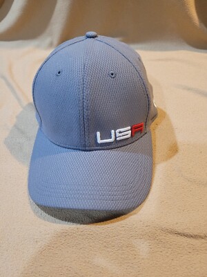 New Era 2016 USA Golf Team Ryder Cup Grey Stretch Fitted Cap Hat / Sports