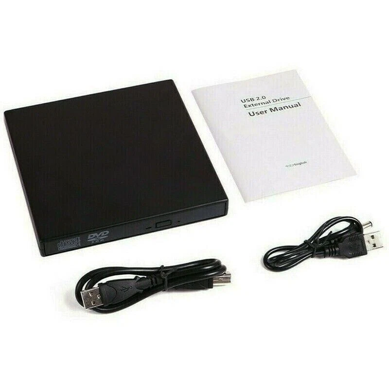 Slim External USB 3.0 CD DVD RW ROM Writer Drive Burner Reader Player PC Laptop - Image 3 of 4