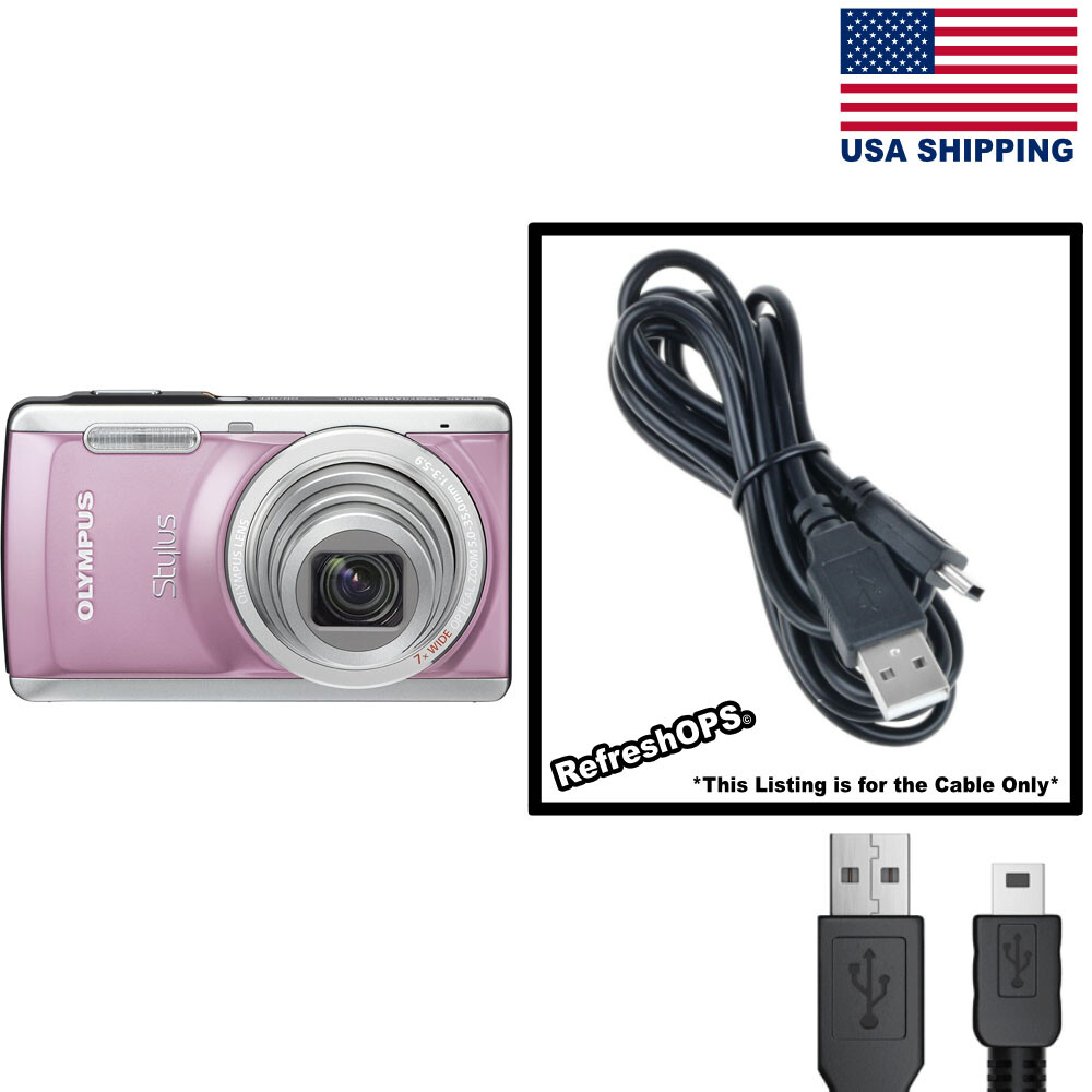 Olympus Stylus 7040 Digital Camera USB Cable Transfer Cord Replacement