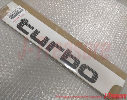 TOYOTA LAND CRUISER HDJ80 HDJ81 HDJ81V Genuine Rear Quarter Decal 2pcs Set OEM - Picture 8 of 13