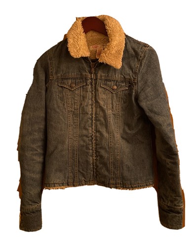 Abercrombie \u0026 Fitch Sherpa Lined Denim 