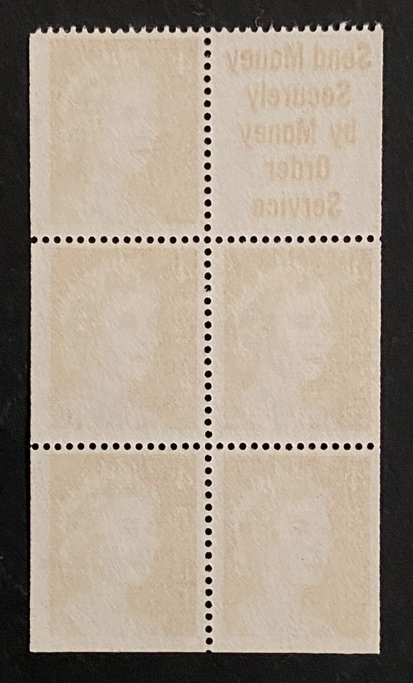 StampTLC Australia 397a Queen Elizabeth II 4c Red Booklet Pane February 14 1966 - Image 2 of 2