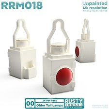 018 | Tail Lamps, Older Style (24 Pack)- 00 Gauge