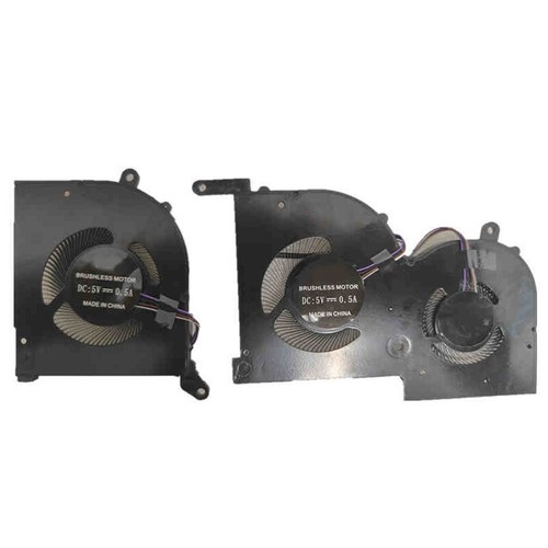 Set For MSI-GS66 WS66 P66 MS-16V1 16V2 16V4 DC5V 0.5A CPU + cooling fan