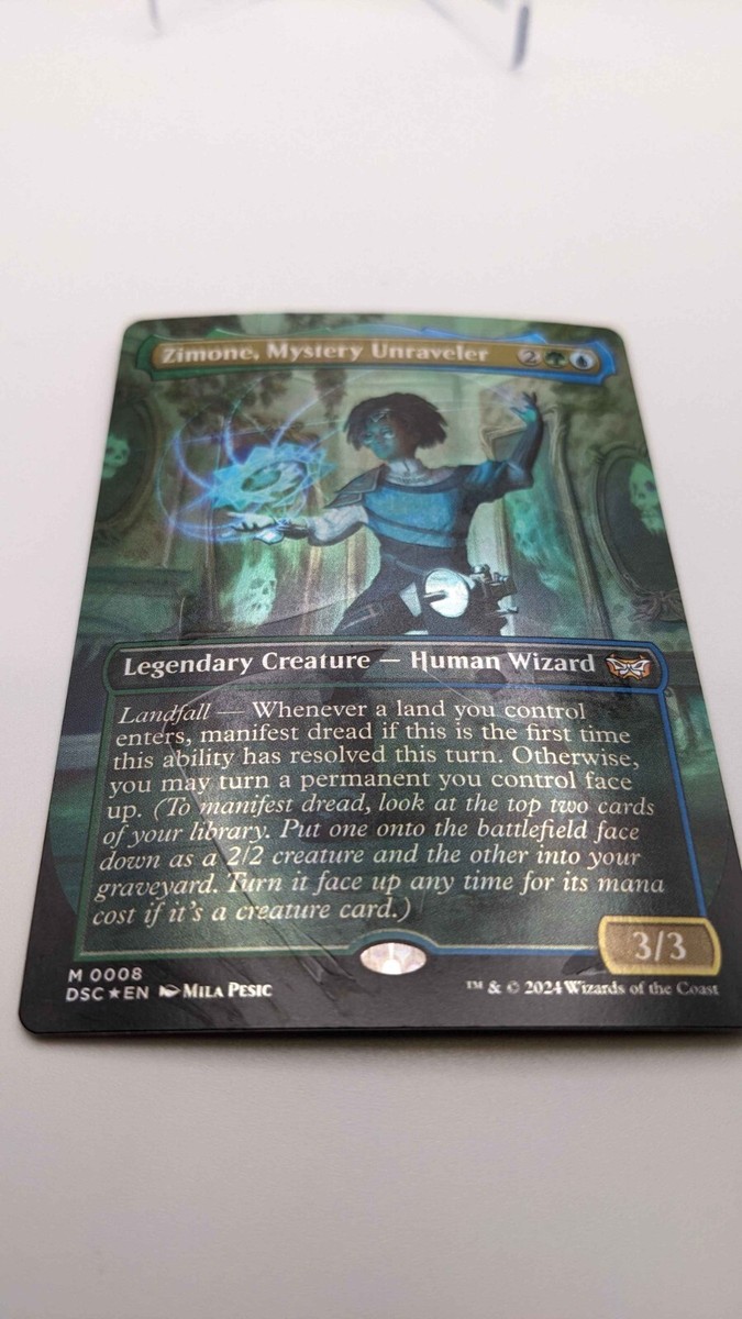 MTG -​Zimone, Mystery Unraveler - Comm: Duskmourn - NM (Print