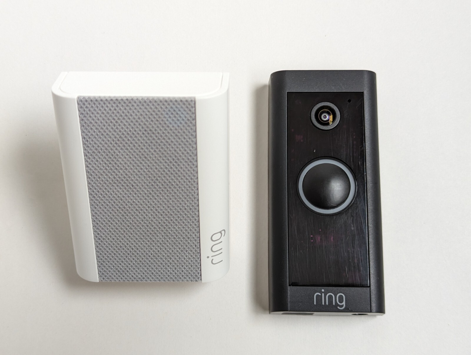 Ring WiFi Smart Video Doorbell Wired with Chime Black (5AT3T5