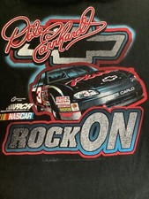 1990s Dale Earnhardt Sr ROCK ON Black t shirt sz 2XL XXL NASCAR Made in USA