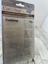 Cuttlebug Provo Craft Plastic 3D Embossing Folder snowflakes