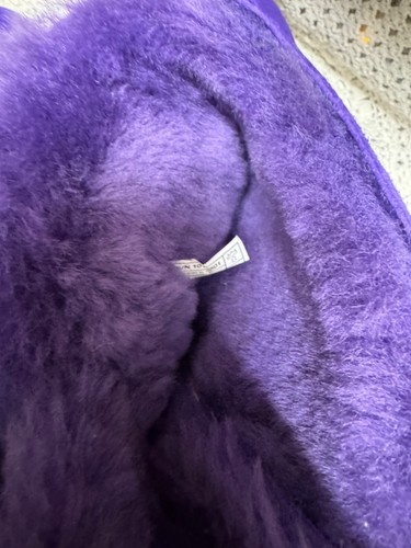 UGG purple boots used lightly sz 9 - Picture 4 of 10