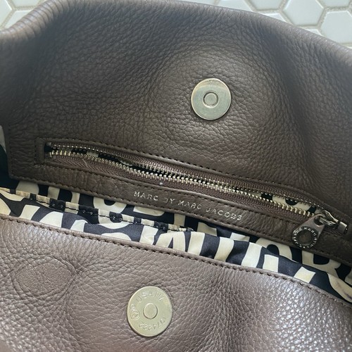 Marc By Marc Jacobs Brown Classic Q Hillier Hobo Womens Shoulder Bag - Picture 9 of 9