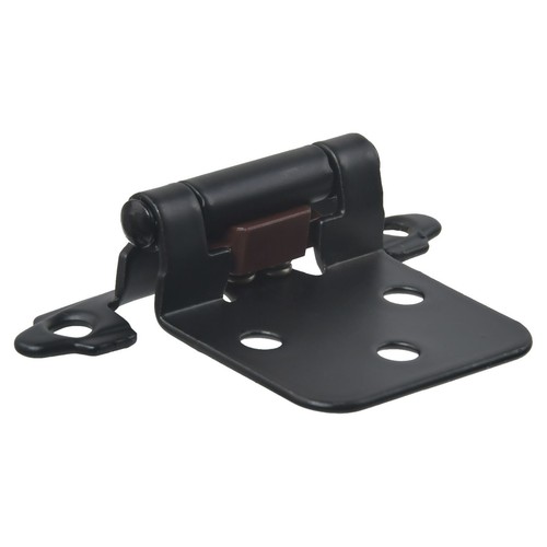 20x 1/2" Overlay Partial Wrap Kitchen Cabinet Hinges Self Closing Cabinet Hinge - Picture 9 of 17