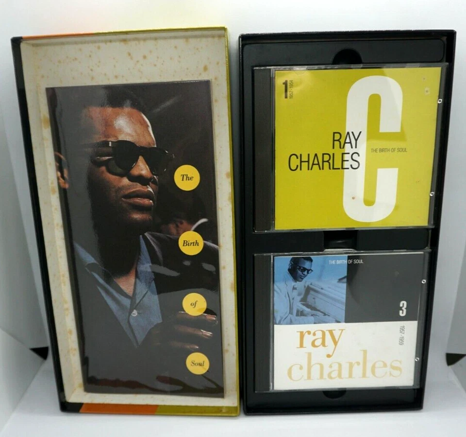 Ray Charles : THE BIRTH OF SOUL 3CD Box Set - HIT THE ROAD JACK - RARE - Image 4 of 4