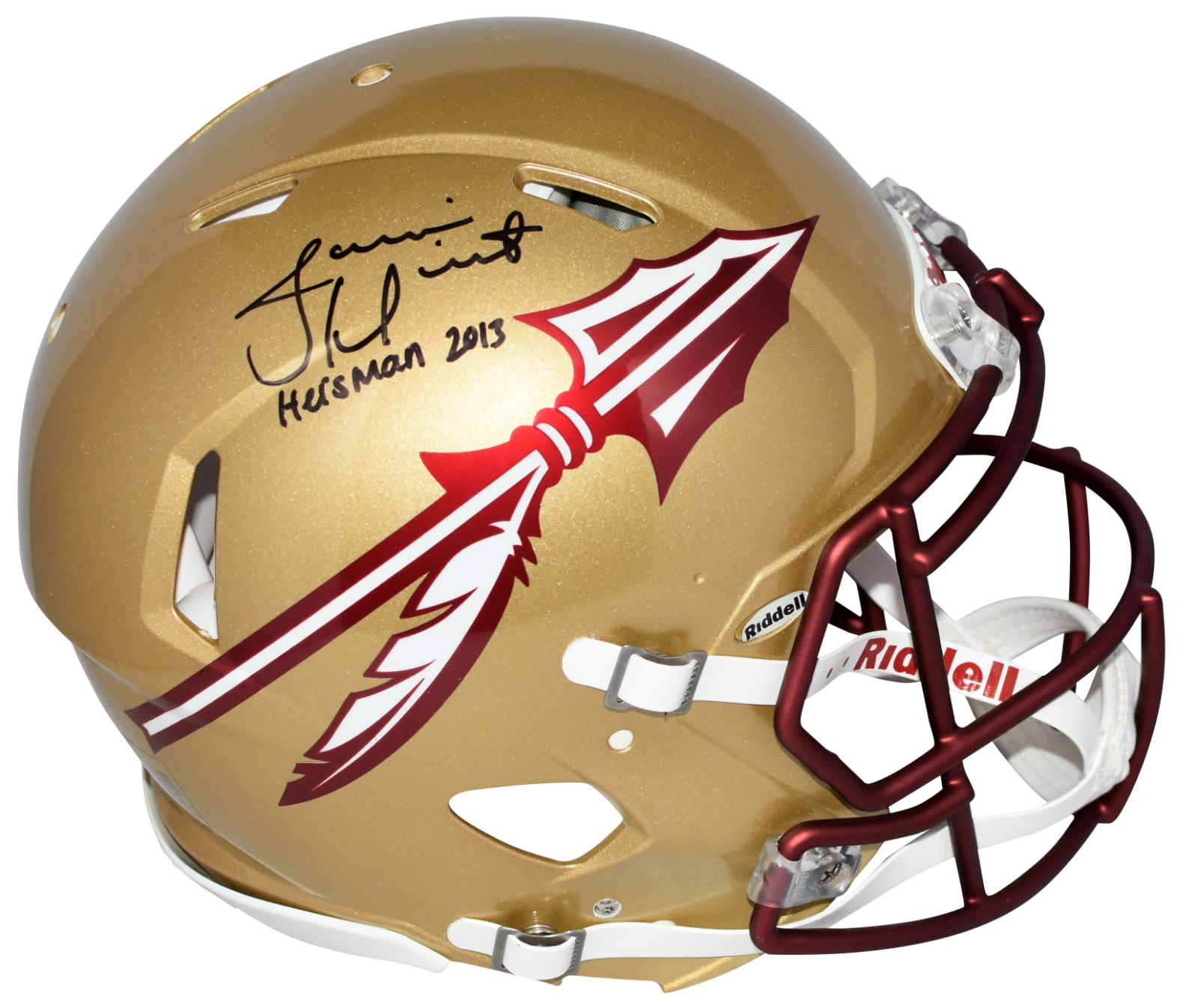 Jameis Winston Autographed Signed Florida State Seminoles AUTHENTIC SPEED HELMET W/ HEISMAN 