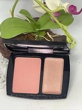 Lancome Blush Subtil Duo - Blush & Highlighter - Sheer Amourose / Mauve Mystere