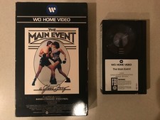The Main Event BETA, 1980, WCI Home Video Barbra Streisand, Ryan O'Neal