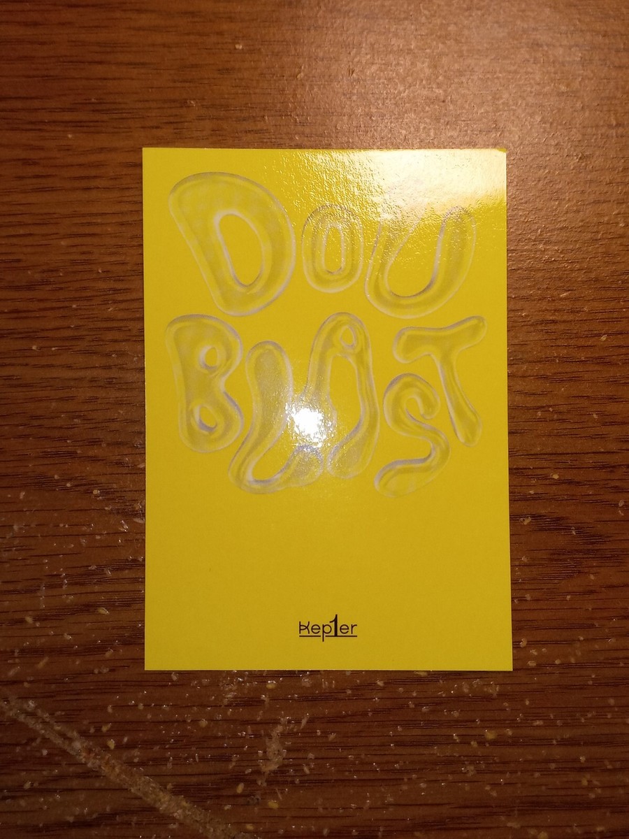 Kep1er Choi Yujin Up! Doublast official photocard nearly complete