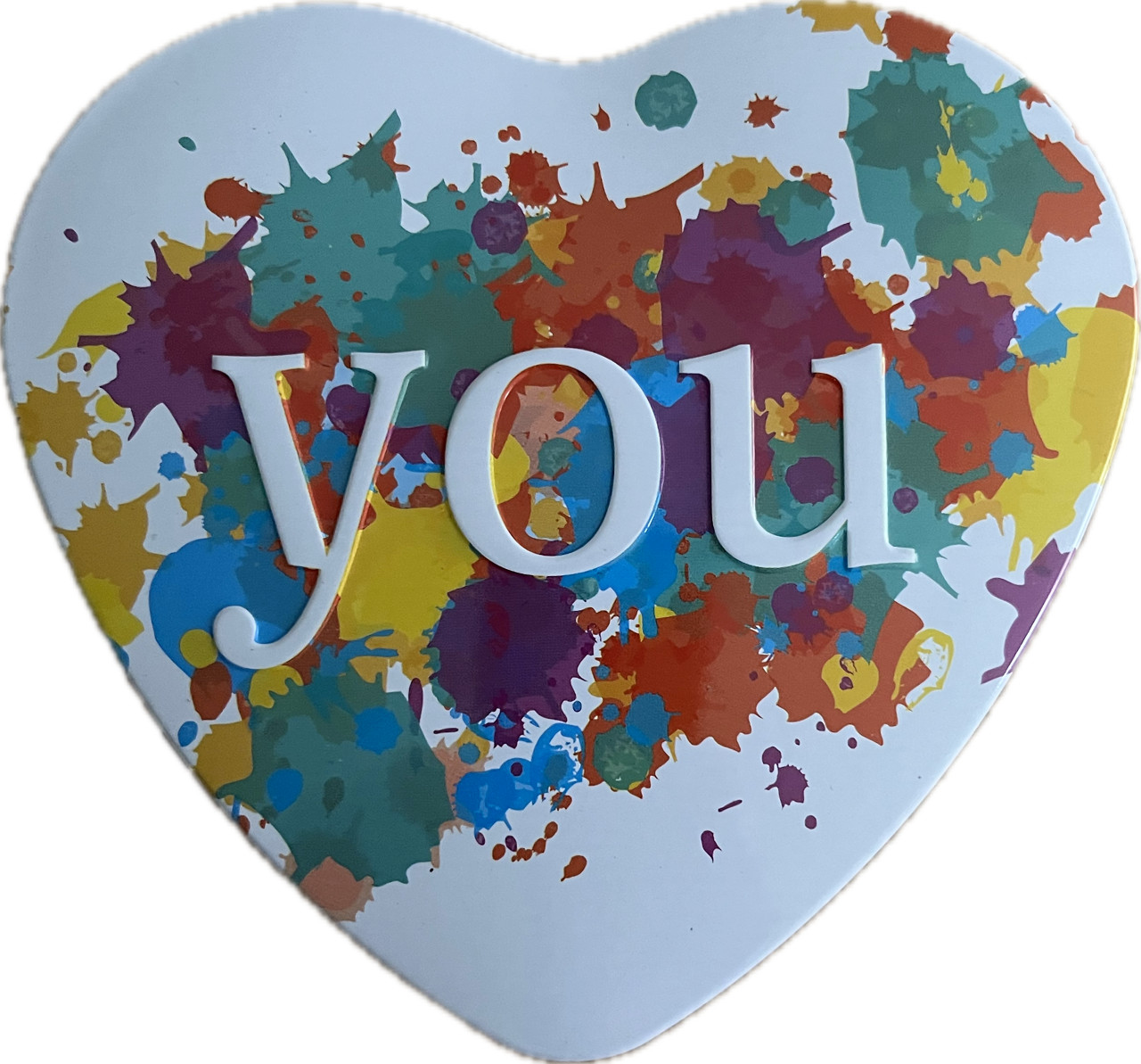 Geschenkbox Herzdose Türkis