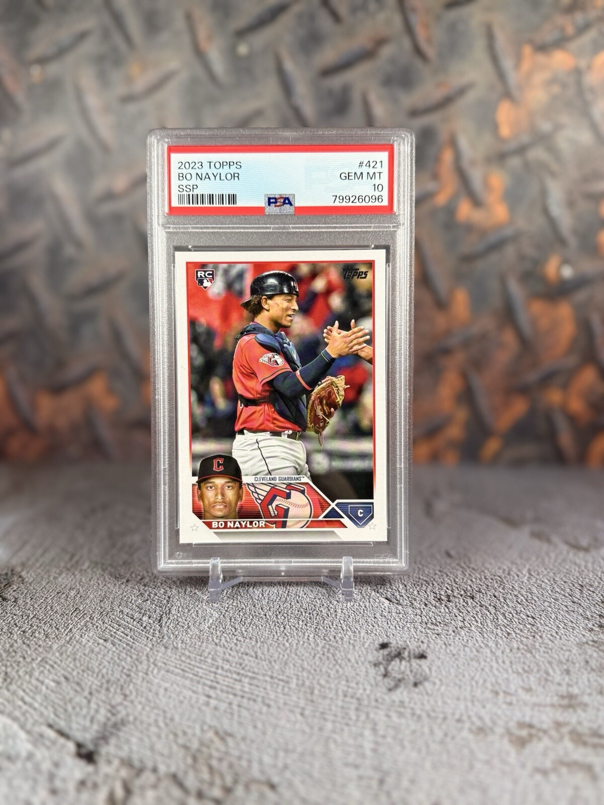 2023 Topps Series 2, Bo Naylor  #421 Rookie Golden Mirror SSP