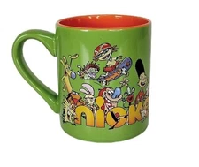 Nickelodeon Cartoon Character Mug Rugrats Ren & Stimpy Arnold Cat Dog Spongebob