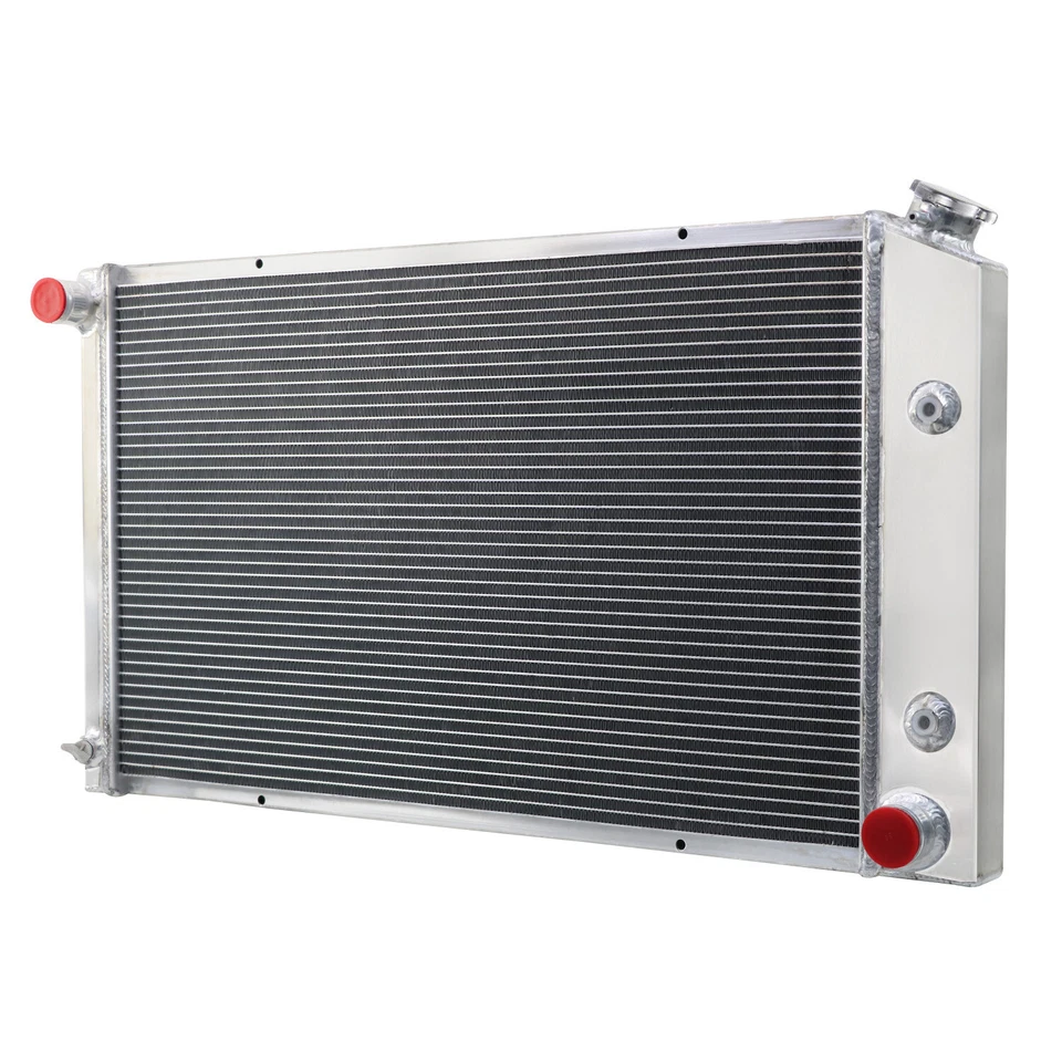 4 Row Aluminum Radiator For 70-81 1975 Pontiac Firebird Trans Am 4.3L 5.7L - Image 3 of 4