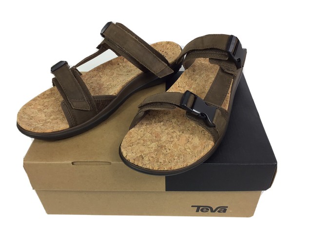 Teva Terra-float Lux Leather Slide 
