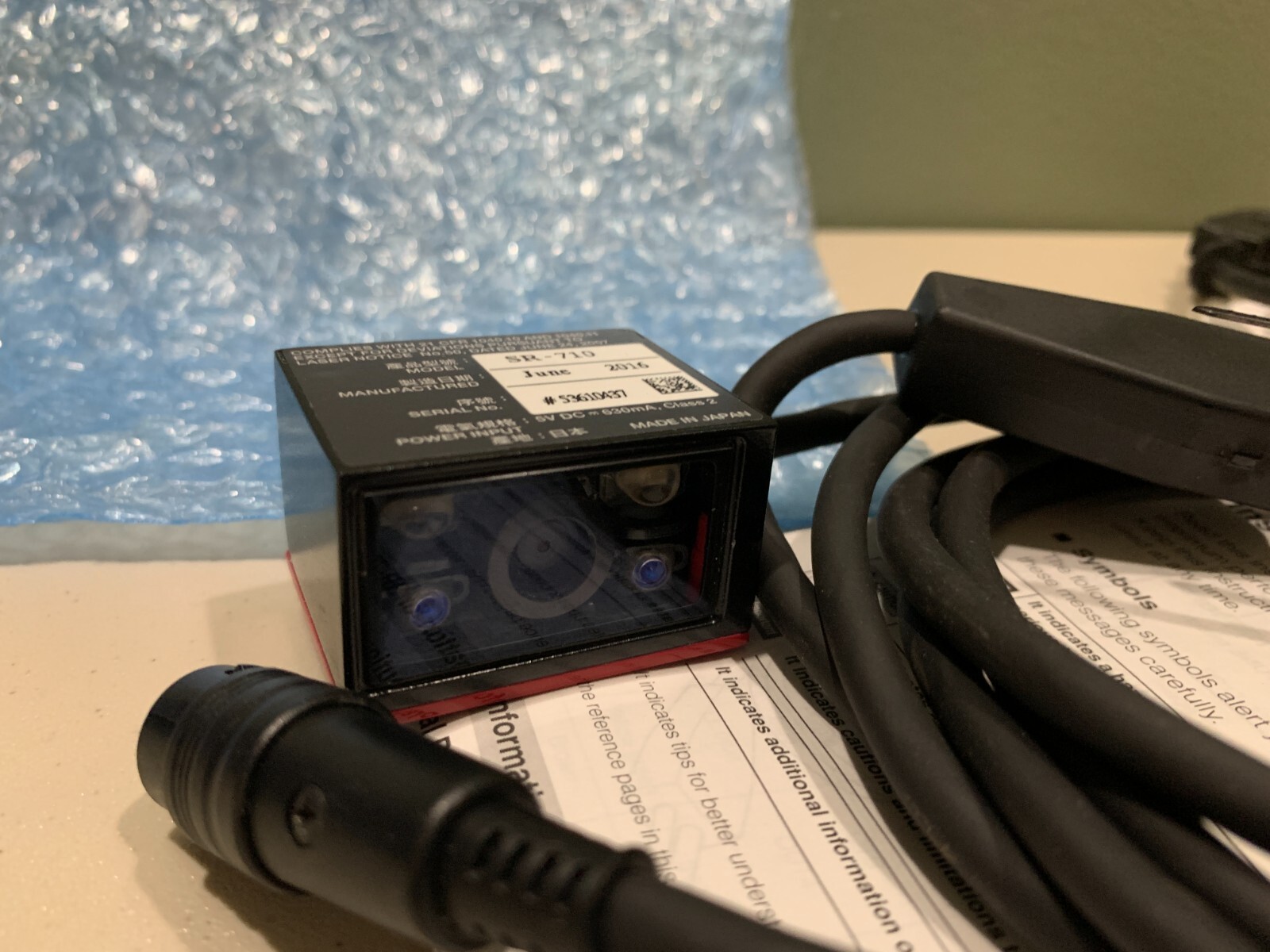 Keyence SR710 Barcode Reader eBay