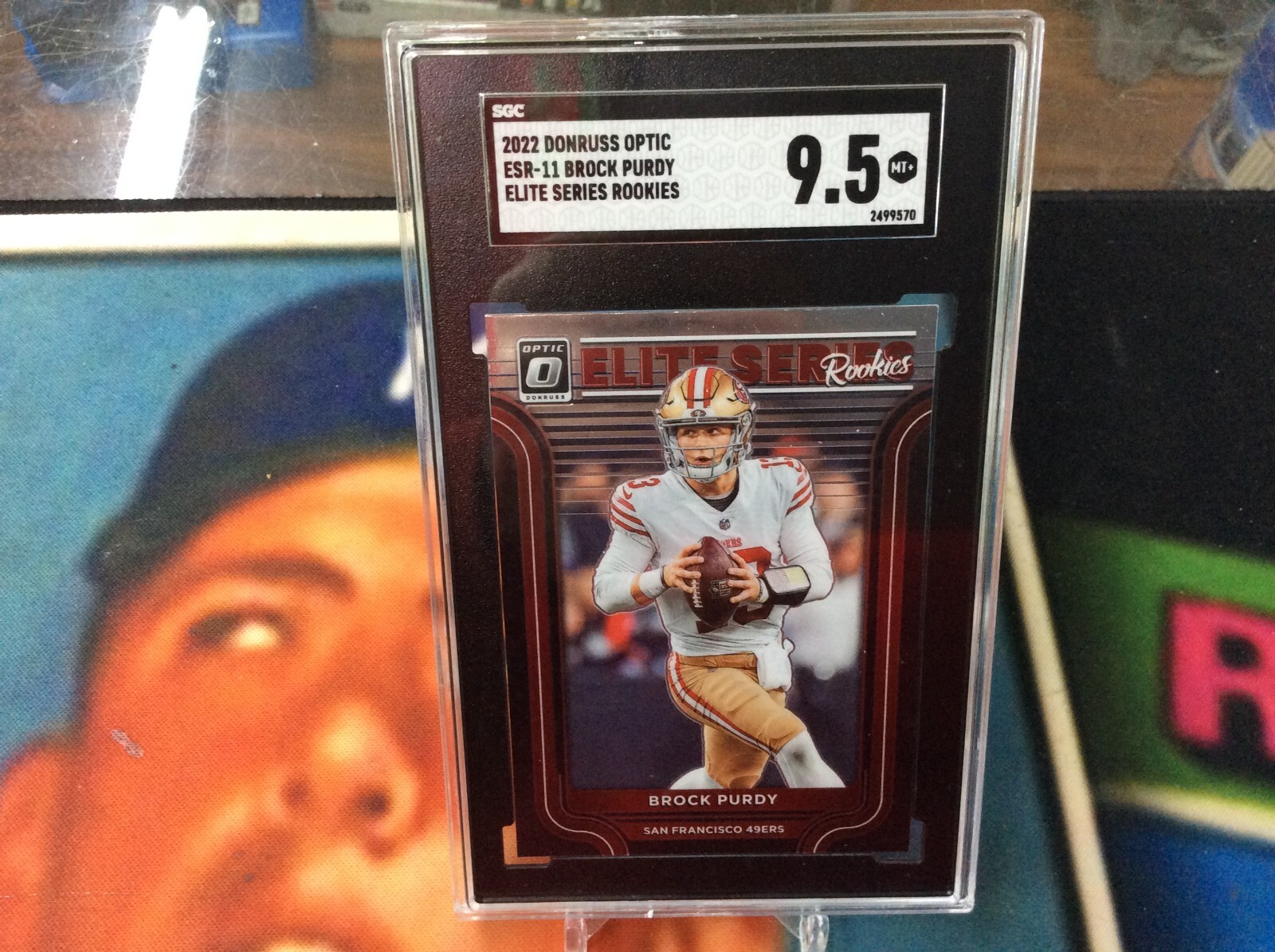 2022 Donruss Optic Brock Purdy Elite Series Rookies SGC 9.5 ESR-11 49ers RC