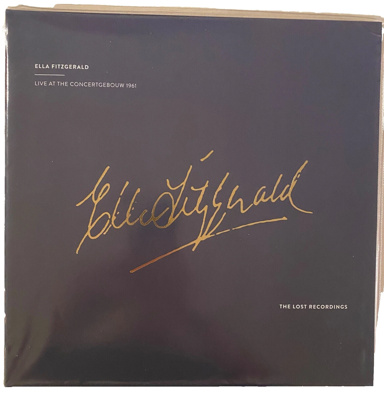 Ella Fitzgerald Jazz Mint (M) Sleeve Vinyl Records