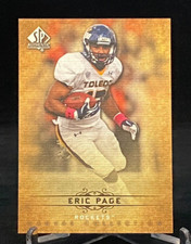 2012 SP Authentic Canvas Collection #CC-68 Rookie Eric Page Toledo Rockets