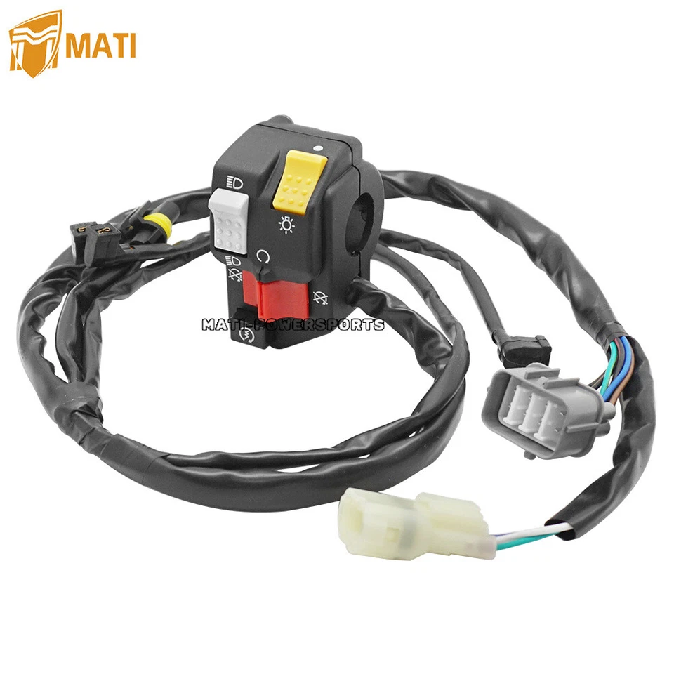 Interruptor de parada de arranque de manillar faro para Honda TRX500FM1/FM2 Foreman 500 16-19 Foto 4 de 4
