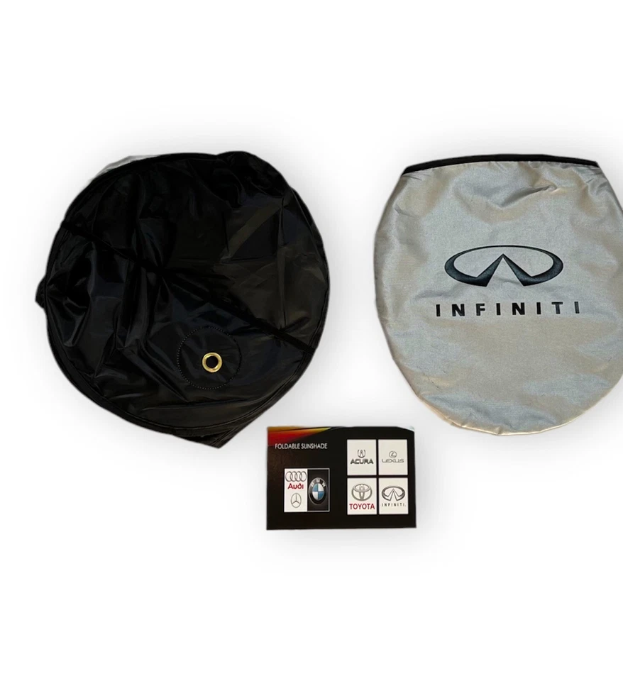 Parasol Infiniti compatible con/sistema pivote parabrisas delantero Foto 3 de 4