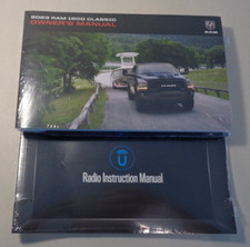 2023 DODGE RAM 1500 CLASSIC New Owner's Manual User Guide With Cover