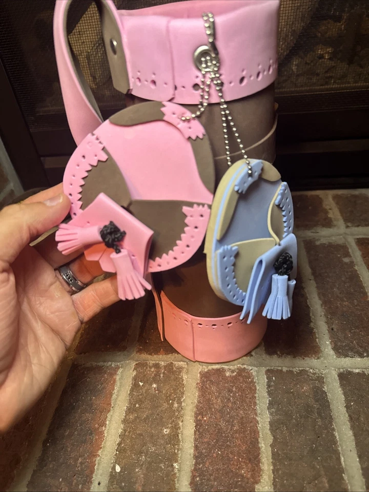 Bolsa de golfe vinho e porta-copos DrinkWear conjunto de 2 anexos ao pé de uma taça de vinho - Imagem 3 de 4