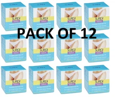 Pack of 12 Surgi Wax Brazilian Hard Wax Kit for Private Parts 4 oz