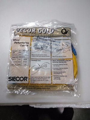Corning fiber optic cable1F-SFC-SCUPC/SCUPC 35M