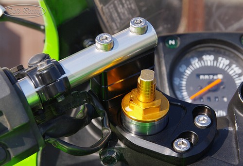 Sato Racing Kawasaki Ninja 250R Ninja 300 2008-13 Fork Spring Preload Adjusters - Picture 4 of 7