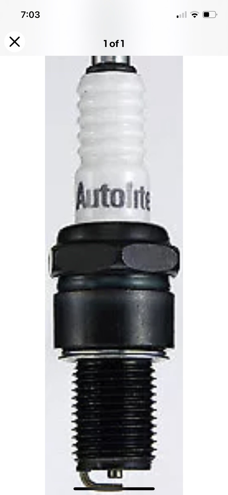 Autolite Spark Plugs Spark Plug - Copper Glass Seal Bonds Insulator - PN 404