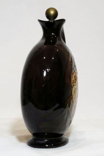 Doulton Kingsware Dewars Whisky Flask "Jovial Monk" + Stopper - Picture 4 of 10