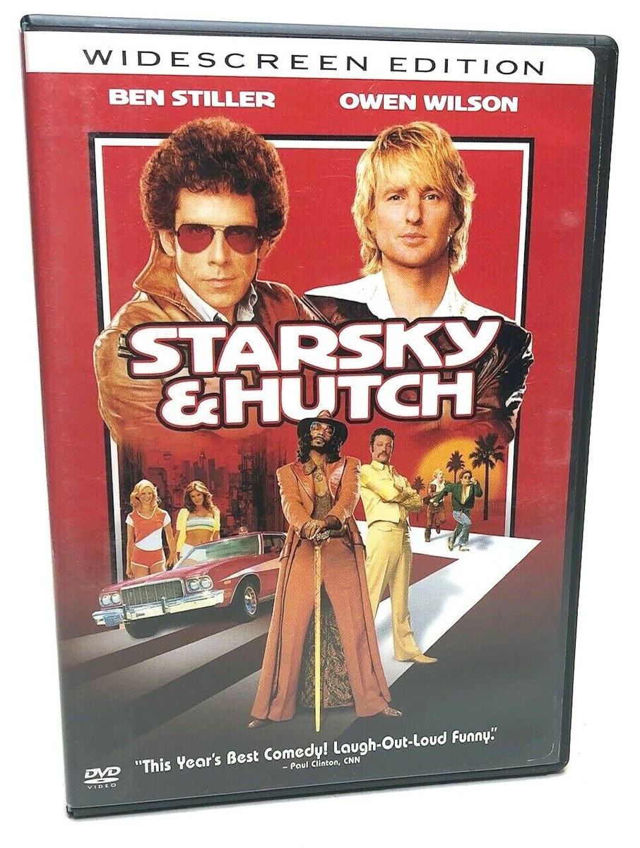 Starsky & Hutch (DVD, 2004) Featuring Ben Stiller and Owen Wilson