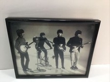 Beatles Framed Photo Black White 9 X7
