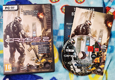 Crysis 2 Limited Edition PC-DVD ROM Windows Spiel 2011 mit Handbuch und Inlay