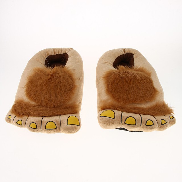Unisex Novelty Monster Slippers Funny Funky Gift Idea Warm Big Feet eBay