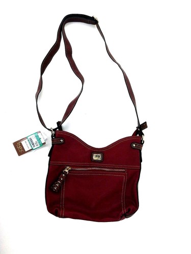 B.O.C Born Concepts Shoulder Crossbody Purse Red Adjustable Strap - Picture 4 of 12