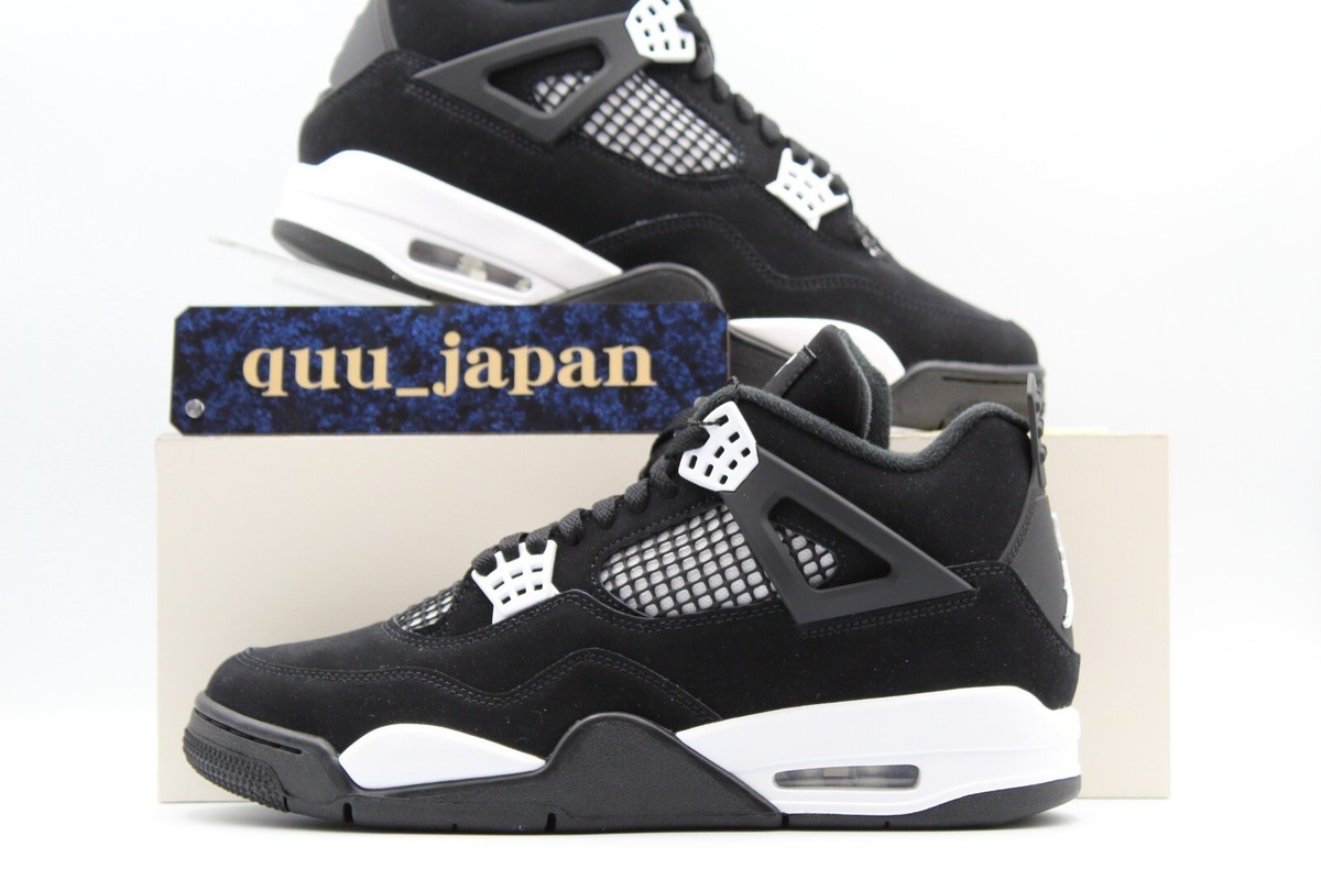 Nike Air Jordan 4 Retro White Thunder FQ8138-001 Men's US4-14 NEW