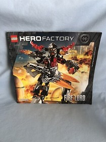 LEGO set 2235 Fire Lord HERO FACTORY 100% complete w/ instructions Villain