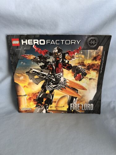 LEGO set 2235 Fire Lord HERO FACTORY 100% complete w/ instructions Villain - Picture 9 of 9